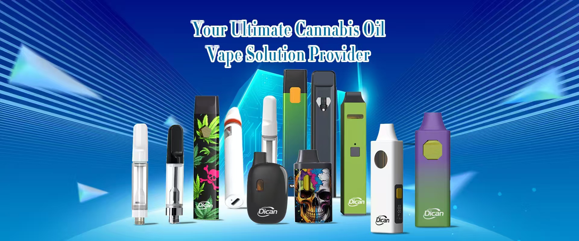 China Cannabis Oil Disposable Vape OEM Manufacturer - DICAN VAPE