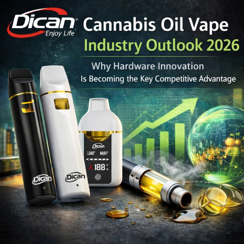 Cannabis Oil Vape Industry Outlook 2026: Why Hardware Innovation Is Becoming the Key Competitive Advantage