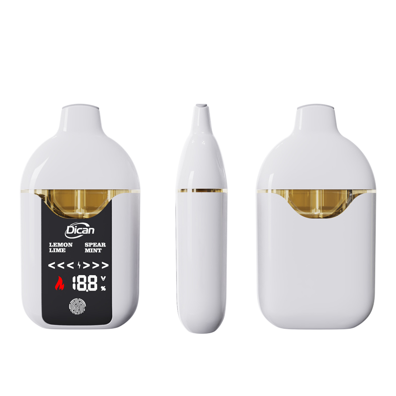 Dual Flavor Postless Cannabis Oil Vape Device